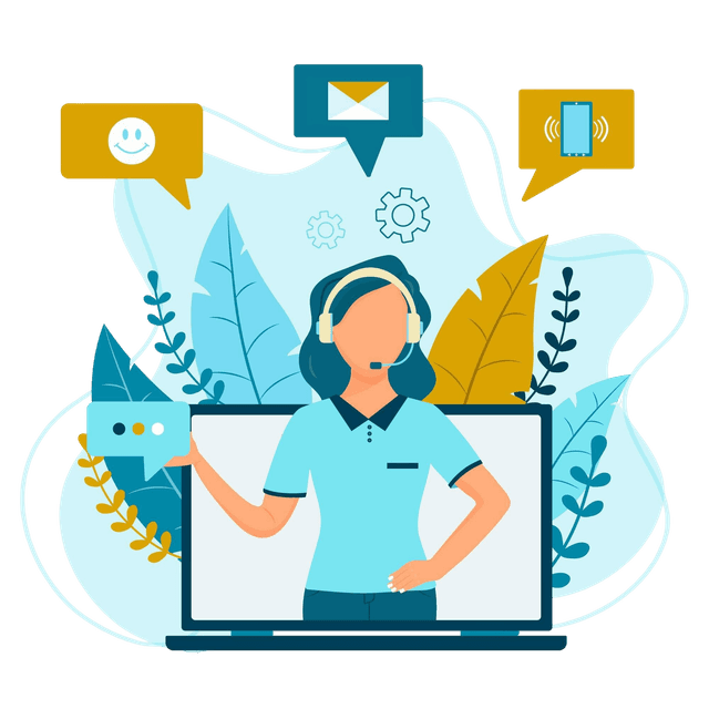 Contact Support Illustration