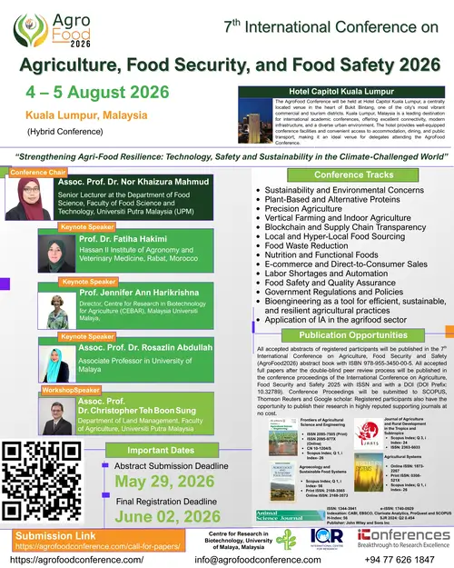 Agrofood Conference